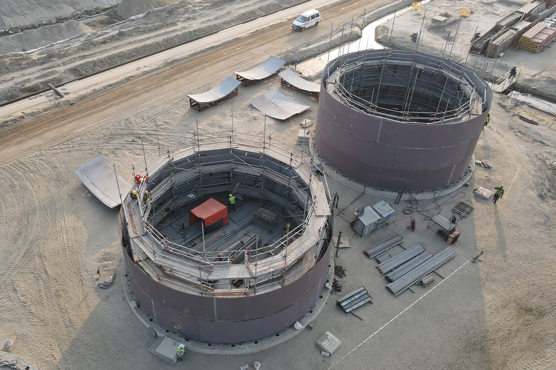Storage Tank Erection